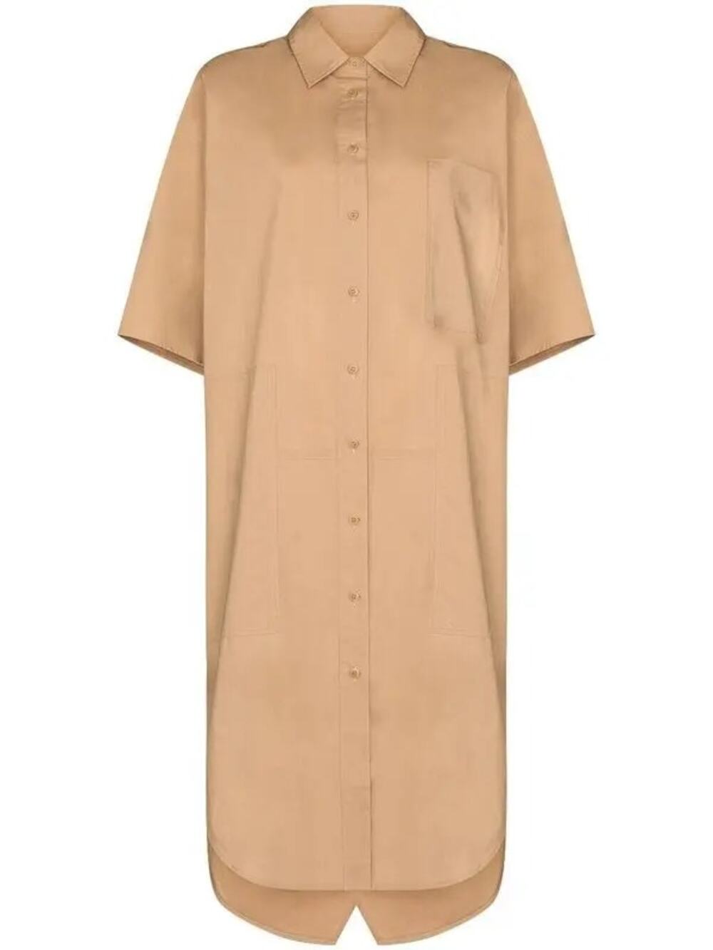Lee Matthews Workroom Collection LM Poplin SS Capsule Wardrobe Shirt Dress